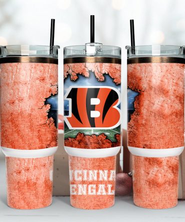 NFL Team-Themed Insulated Travel Mug - 40oz Tumbler with Straw & Handle