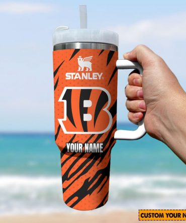 Personalized Stanley Tumbler - Custom Name & Bold Design for On-the-Go Hydration