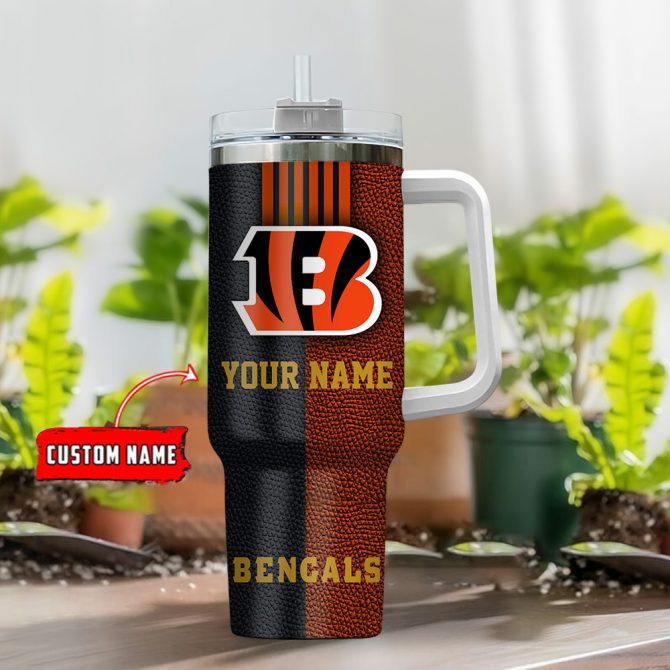 Custom Personalized Football Team Tumbler with Handle - Perfect Gift for Fans - Image 2