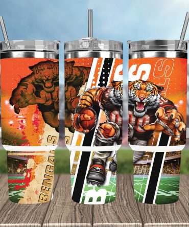 Ultimate Football Fan Tumbler with Handle - Insulated Sports Design