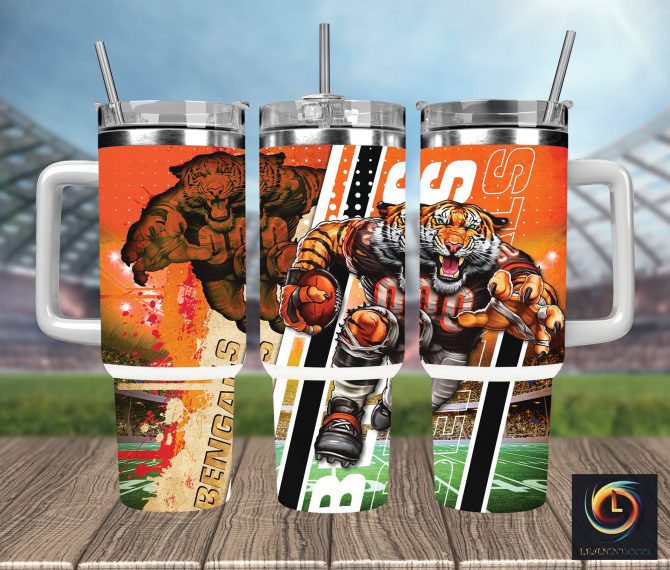 Ultimate Football Fan Tumbler with Handle - Insulated Sports Design