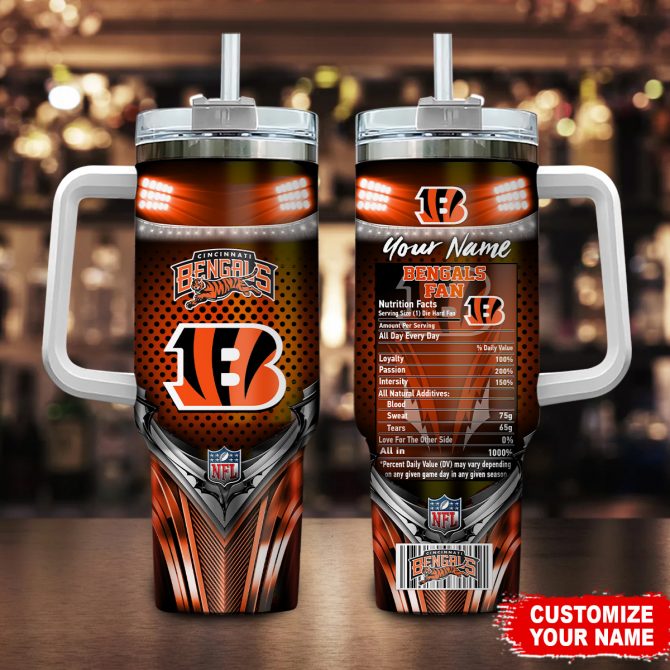 Customizable Bengals Fan Mug - Show Your Team Spirit with Personalized Design