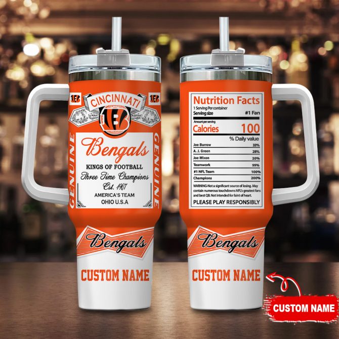 Customizable Football Fan Tumbler - Show Your Team Spirit with Personal Name