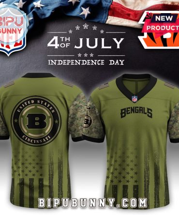 Cincinnati Bengals NFL x Independence Day Baseball Jersey