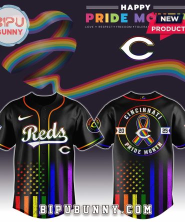 Cincinnati Reds Happy Pride Month Baseball Jersey
