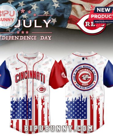 Cincinnati Reds Independence Day Baseball Jersey 2025
