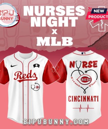 Cincinnati Reds MLB Nurses Game Night Baseball Jersey