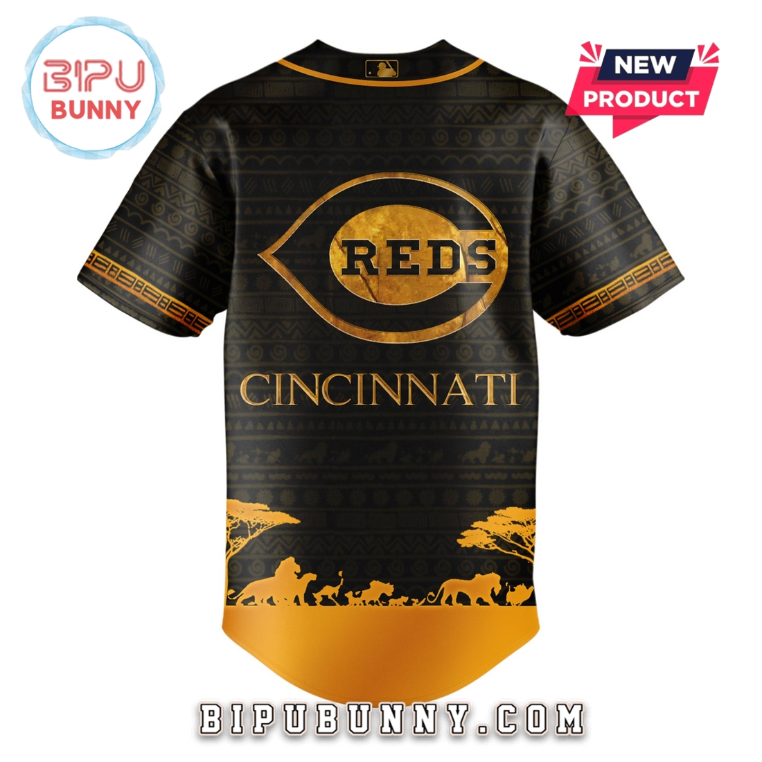 Cincinnati Reds x The Lion King Exclusive Baseball Jersey - Image 3
