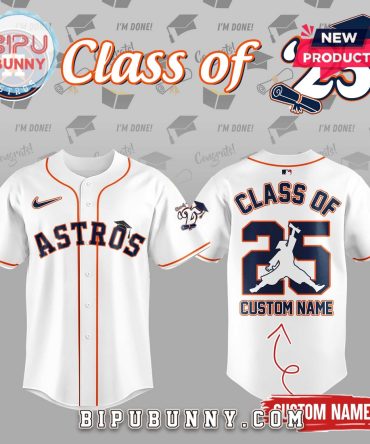Class Of 2025 Houston Astros Baseball Jersey