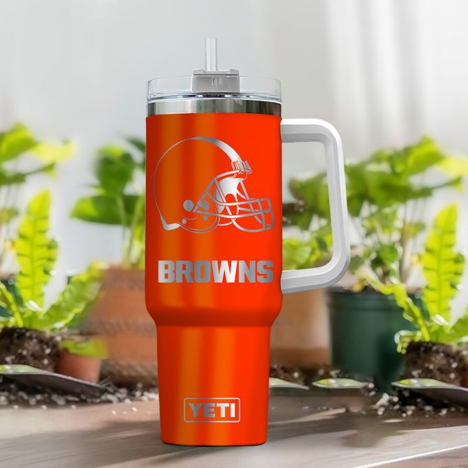 Personalized YETI NFL Team Tumbler - Custom Name & Number - Image 2