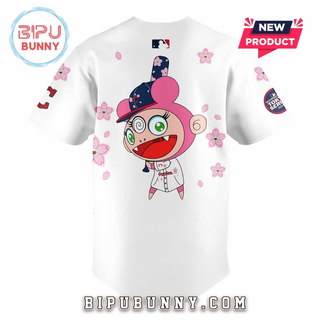 Cleveland Guardians 2025 MLB Tokyo Series Baseball Jersey - Image 3