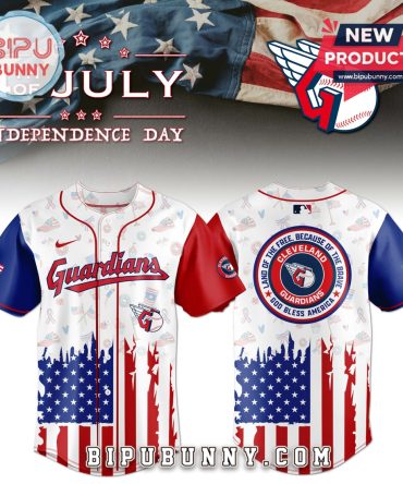Cleveland Guardians Independence Day Baseball Jersey 2025