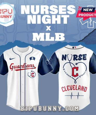 Cleveland Guardians MLB Nurses Game Night Baseball Jersey