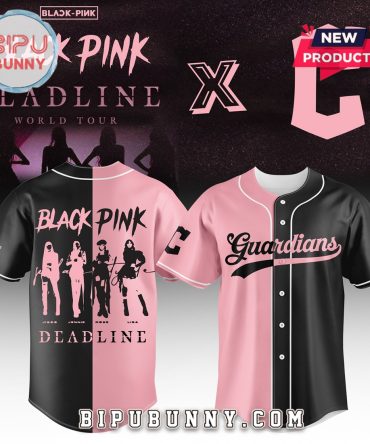 Cleveland Guardians MLB x BLACKPINK Baseball Jersey