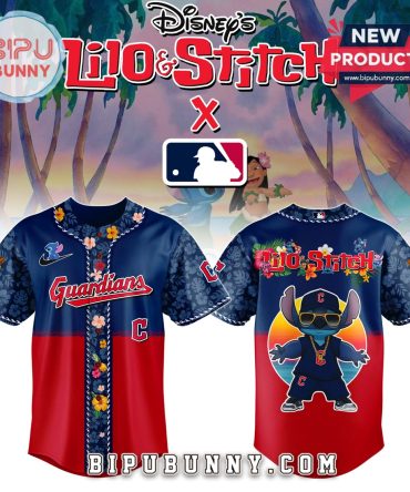 Cleveland Guardians x Lilo and Stitch Baseball Jersey 2025