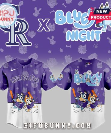 Colorado Rockies 2025 Bluey Night Baseball Jersey