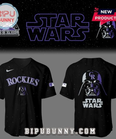 Colorado Rockies Baseball x Stars Wars Baseball Jersey