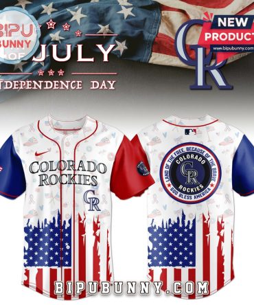 Colorado Rockies Independence Day Baseball Jersey 2025