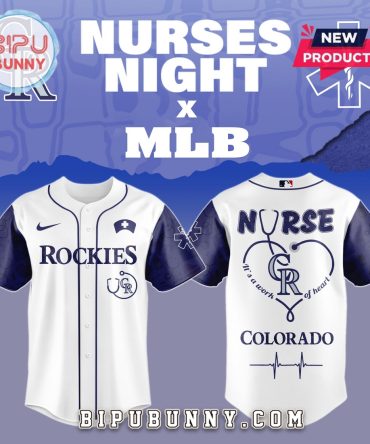 Colorado Rockies MLB Nurses Game Night Baseball Jersey