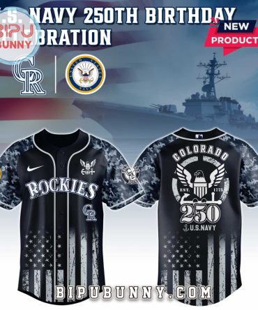 Colorado Rockies MLB x 250 U.S. Navy Baseball Jersey