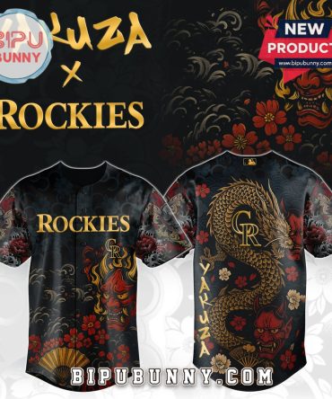 Colorado Rockies MLB x Yakuza Bloodline Baseball Jersey