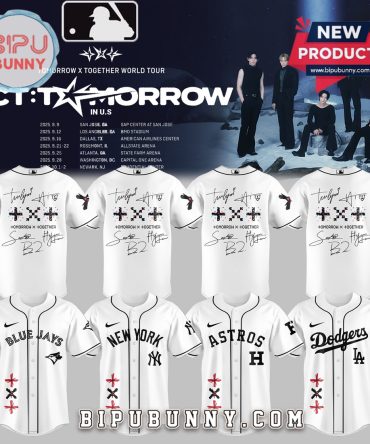 Custom MLB x TXT Tomorrow x Together Baseball Jersey 2025