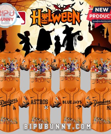 Custom Team MLB x Mickey Halloween 2025 Baseball Jersey