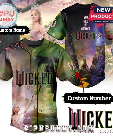 Custom Wicked For Good Baseball Jersey