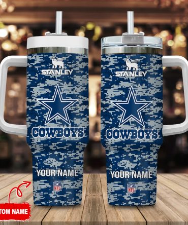 Customizable Stanley Cowboys Tumbler with Personalized Name