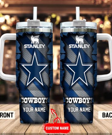 Customizable Cowboy Tumbler with Handle - Personalized Gift for Fans