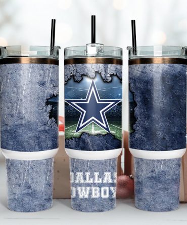 Dallas Football Team Tumbler Mug - Show Your Team Pride with Every Sip!