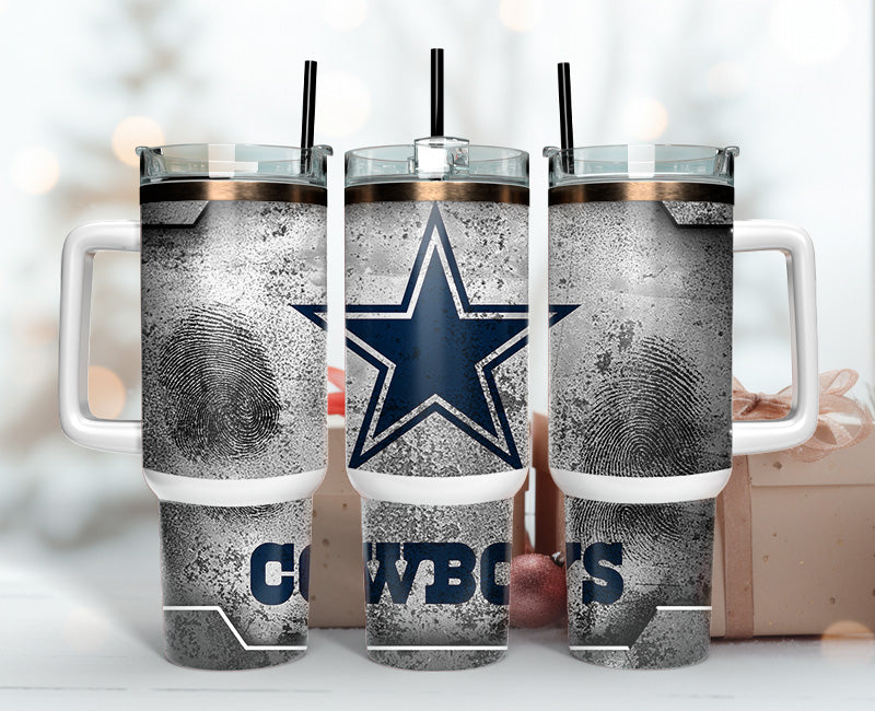Ultimate Fan Stainless Steel Tumbler with Handle - Show Your Team Spirit