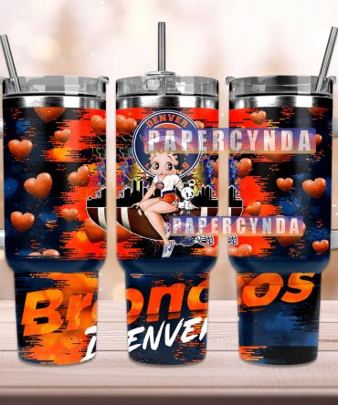 Vibrant Hearts & Character Design Tumbler - Perfect Gift for Fans
