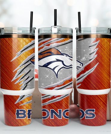 NFL Team Stainless Steel Tumbler with Handle - Double Wall Insulated Travel Mug