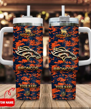 Custom NFL Team Tumbler – Personalize with Your Name – Perfect Gift for Football Fans