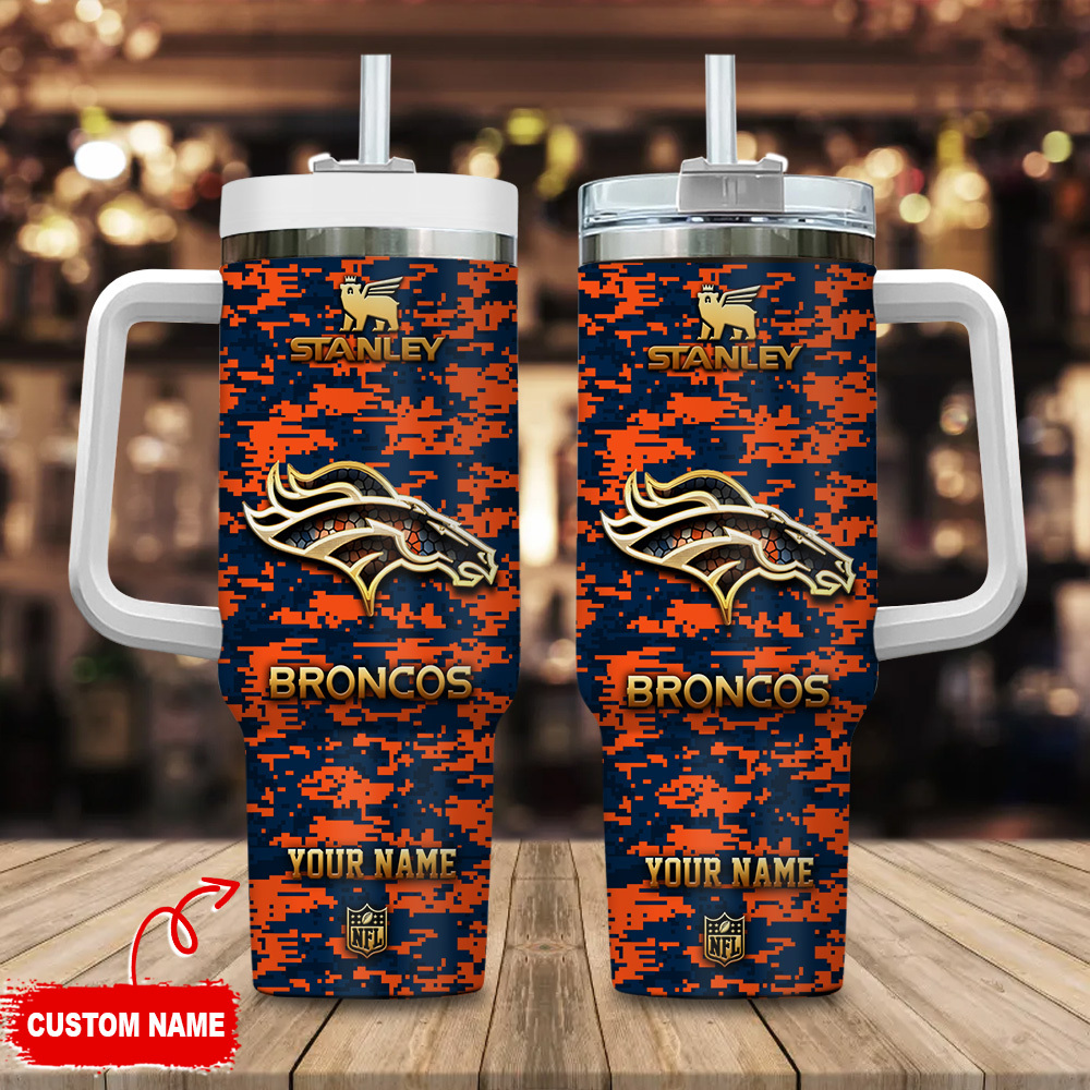 Custom NFL Team Tumbler – Personalize with Your Name – Perfect Gift for Football Fans