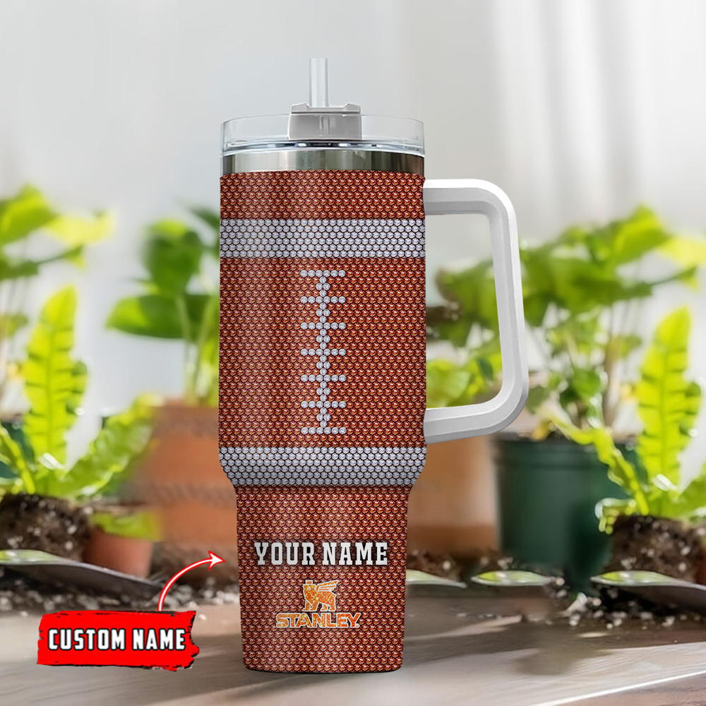 Custom Sports Team Tumbler with Handle - Personalized Name & Logo - Image 2