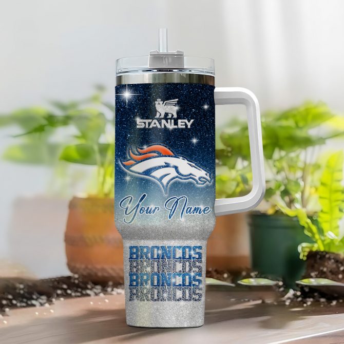Customizable Stanley Tumbler with Handle - Personalized NFL Team Design - Image 2