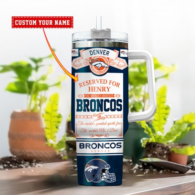 Custom Personalized Sports Fan Mug - Perfect Gift for Denver Broncos Enthusiasts - Image 2