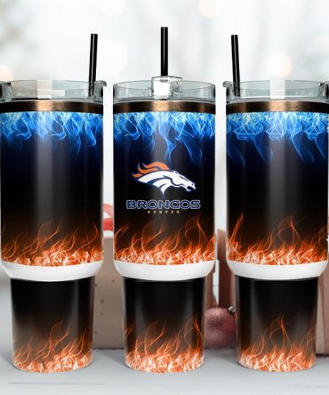 Flaming Team Spirit Tumbler - Show Your Colors!