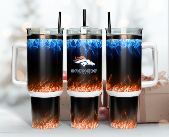 Flaming Team Spirit Tumbler - Show Your Colors!