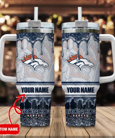Customizable Sports Team Tumbler with Handle - Personalize with Your Name!