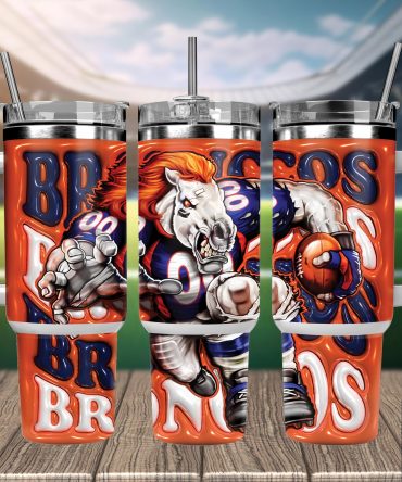 Vibrant Football Team Tumbler with Straw - Insulated & Durable Mug for Fans