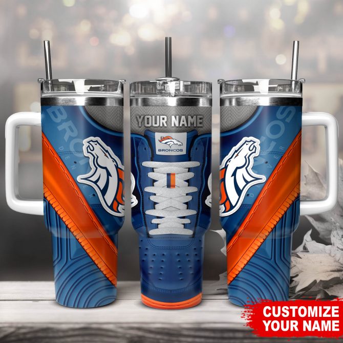 Customizable Sports Team Tumbler with Handle & Straw - Personalize Your Name