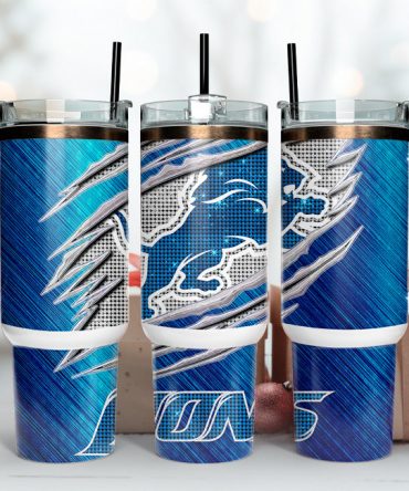 Stylish Blue Graphic Tumbler with Handle - Perfect for Gifts & Daily Use