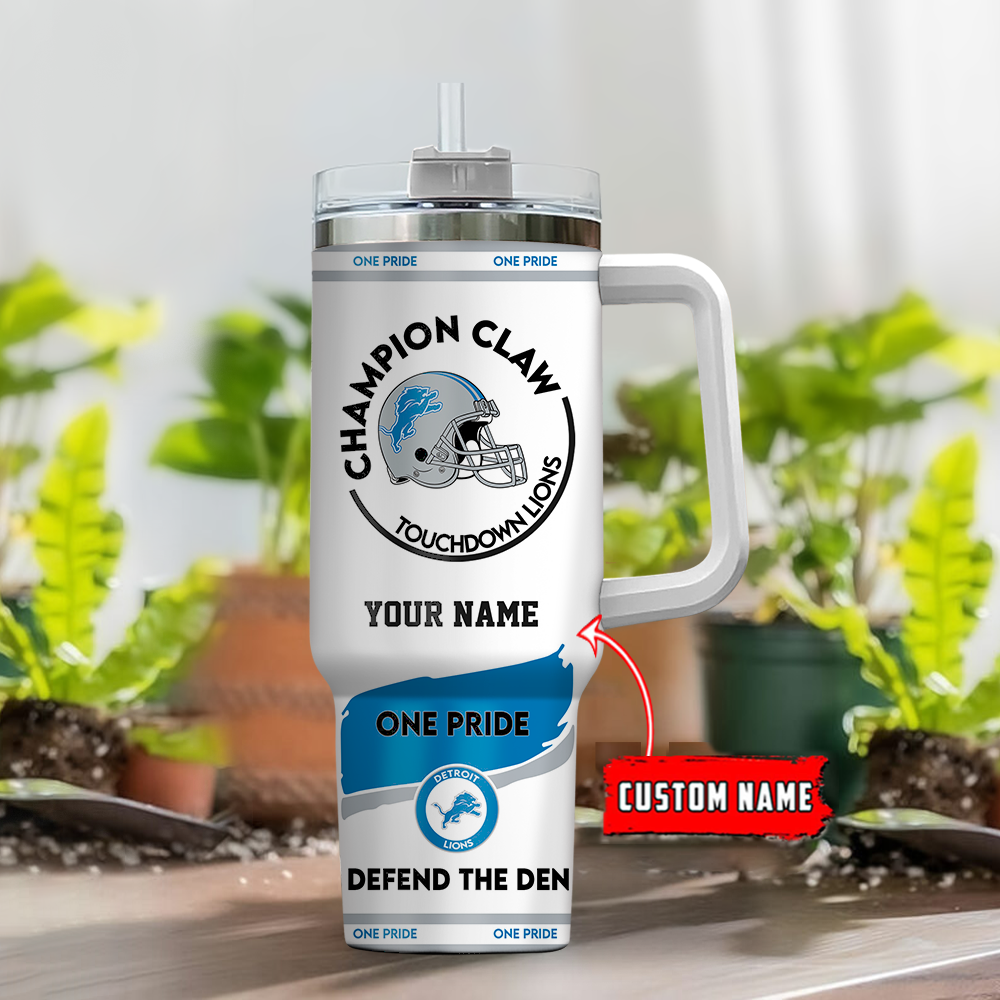 Customizable Champion Claw Lions Tumbler - Show Your Pride! - Image 2