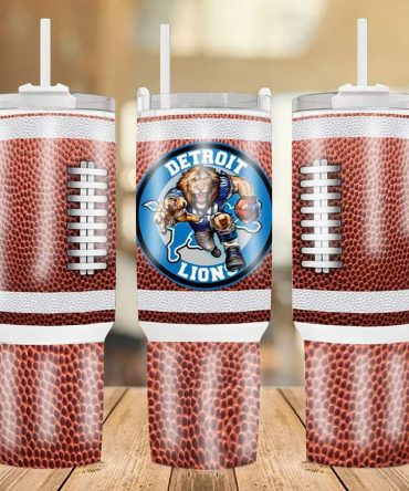 Detroit Lions Football Tumbler Mug - Ultimate Fan Gift