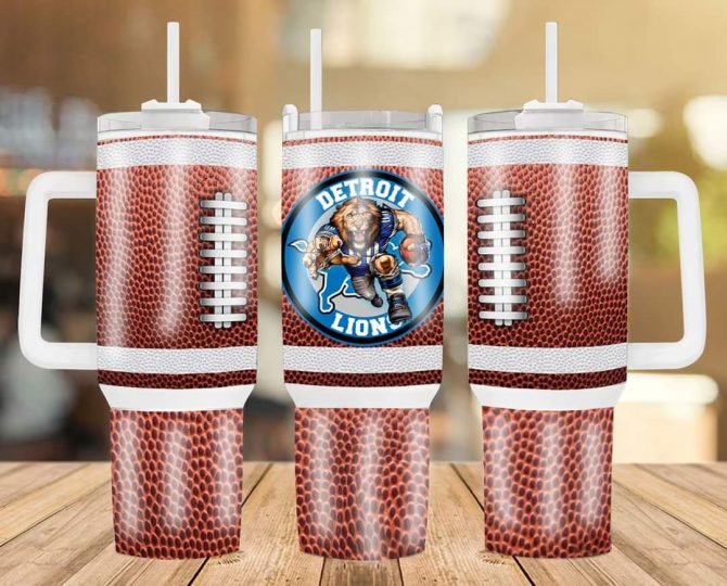 Detroit Lions Football Tumbler Mug - Ultimate Fan Gift