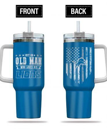 Classic Lions Fan Insulated Tumbler with Handle - Perfect Gift for Dedicated Supporters