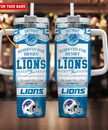 Custom Detroit Lions Fan Mug - Personalized Gift for Ultimate Sports Enthusiasts